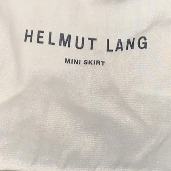 Helmut Lang Denim Mini Skirt Size 28 Medium Blue Wash - Picture 10 of 13